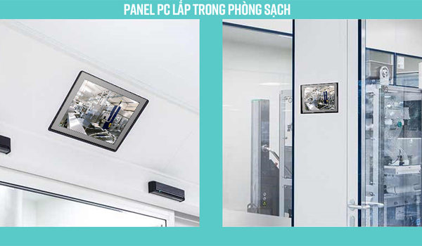 Panel PC giúp giám sát quy trình sản xuất, từ nguyên liệu đầu vào đến thành phẩm