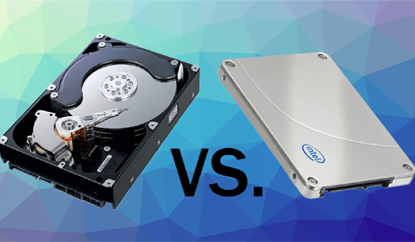 Có 2 loại ổ cứng phổ biến hiện nay là HDD & SSD