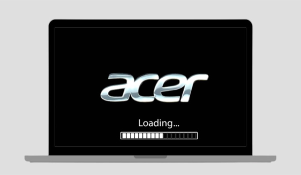 Khi logo Acer xuất hiện, nhấn phím F2 hoặc Del liên tục